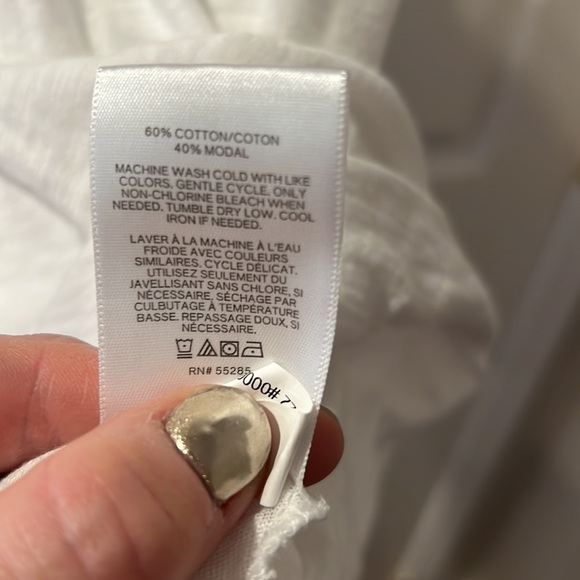 Express White Tank - Picture 4 of 5